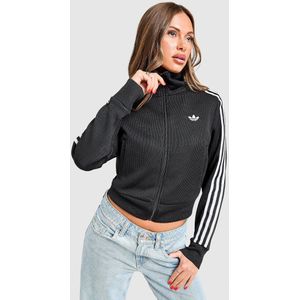 adidas Originals - Knit Firebird Track Top - Zwart - Dames