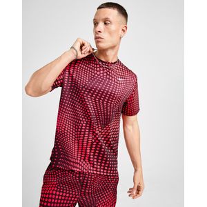 Nike Dri-FIT hardlooptop met print voor heren Miler - Rood- Heren, Rood