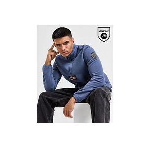 Napapijri Tev Polar Fleece 1/2 Zip Sweatshirt - Blue- Heren, Blue