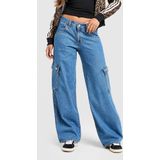 Levi's - Superlow Loose Cargo Jeans - Blauw - Dames