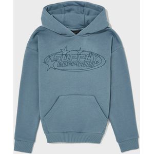 Supply & Demand Kenzor Overhead Hoodie Junior - Blauw - Kind, Blauw