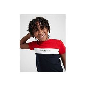 Tommy Hilfiger Colour Block T-Shirt Children - Red - Kind, Red