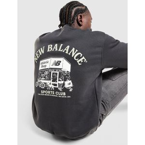 New Balance Athletic Shop Crew Sweatshirt - Zwart- Heren, Zwart
