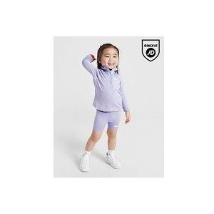 Nike Girls' Pacer 1/4-Zip/Shorts Set Infant - Purple, Purple