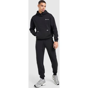 Red Run Activewear Carbon Impact Essential Fleece Joggers - Zwart- Heren, Zwart