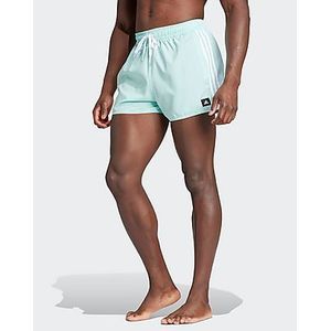 adidas Sportswear 3-Stripes CLX Zwemshort - Heren - Turquoise- 2XL