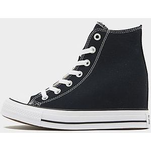 Converse Chuck Taylor All Star Wedge High Dames - Black- Dames, Black