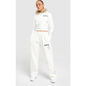 Hoodrich Cinder Wide Joggers - Wit- Dames, Wit