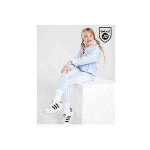 adidas Originals Girls' Velour Crew Tracksuit Children - BLUE, BLUE