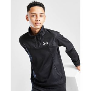 Under Armour Brawler 1/2 Zip Top Junior - Zwart, Zwart
