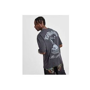 Ed Hardy Acid Wash T-Shirt - Black- Heren, Black