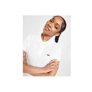 Lacoste Small Logo Polo Shirt - White- Dames, White