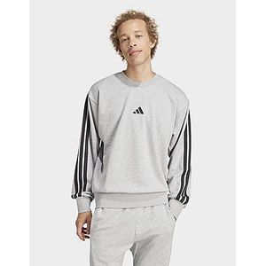 adidas Essentials 3-Stripes French Terry Sweatshirt - Grijs- Heren, Grijs