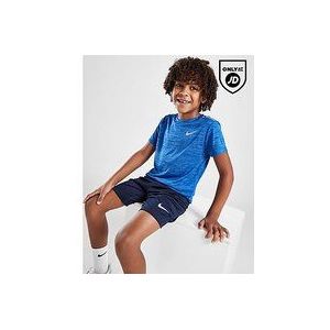 Nike Miler T-Shirt/Shorts Set Children - Blue, Blue