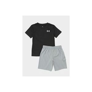 Under Armour T-Shirt/Woven Shorts Set Children - Black, Black