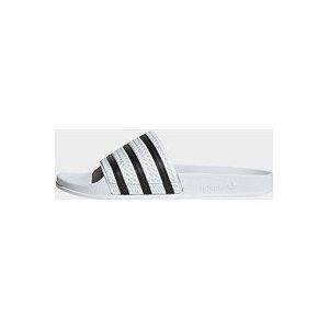 adidas Originals adilette Slides - White / Core Black / White- Dames, White / Core Black / White