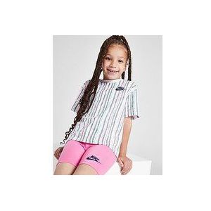 Nike Girls' Stripe T-Shirt/Shorts Set Children - Multi, Multi