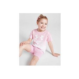 Under Armour Girls' Fade T-Shirt/Shorts Set Infant - Pink, Pink