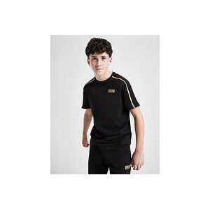 Emporio Armani EA7 Premium Gold Logo T-Shirt Junior - Black - Kind, Black