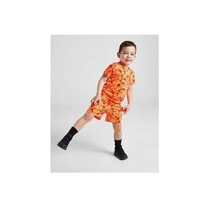 MONTIREX Geo T-Shirt/Shorts Set Children - Orange, Orange