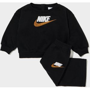 Nike Club Chenille Crew Tracksuit Infant - Zwart, Zwart
