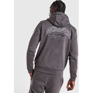 McKenzie Script Hoodie - Grijs- Heren, Grijs