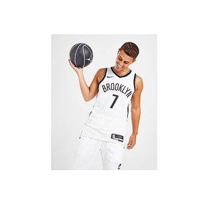 Nike NBA Brooklyn Nets Durant #7 Swingman Jersey - White- Heren, White