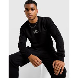 EA7 Emporio Armani Carbon Crew Sweatshirt - Zwart- Heren, Zwart