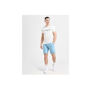 Tommy Hilfiger Small Logo Fleece Shorts - Blue- Heren, Blue