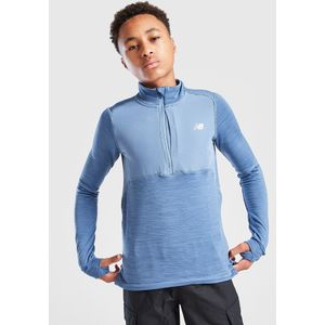 New Balance Winter 1/2 Zip Track Top Junior - Blauw - Kind, Blauw