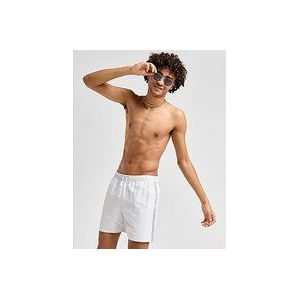 Calvin Klein Swim Tape Swim Shorts - White- Heren, White