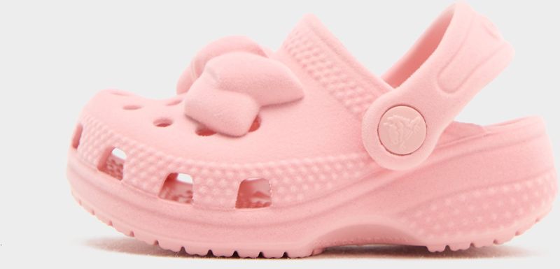 Crocs - Littles Velvet Bow - Klompen - Powder Pink