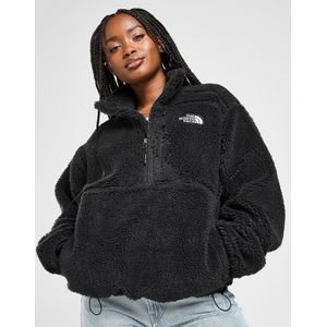 The North Face Hangita High Pile 1/4 Zip Top - Zwart- Dames, Zwart