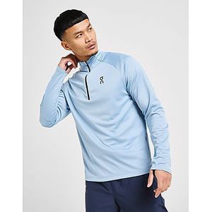 On Running Climate 1/4 Zip Top - Blue- Heren, Blue