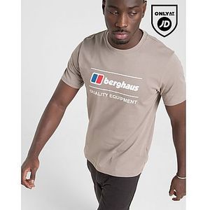 Berghaus Stack Logo T-Shirt - Brown- Heren, Brown