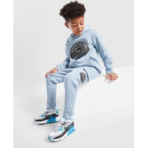 Zavetti Canada Botticini Reflective Hooded Tracksuit Children - Blauw - Kind, Blauw