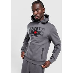 Zavetti Canada Cirico Overhead Hoodie - Grijs- Heren, Grijs
