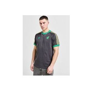 adidas Originals Jamaica 3-Stripes T-Shirt - Utility Black- Heren, Utility Black