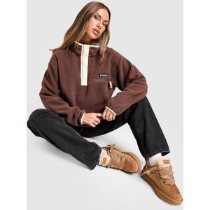 Columbia Helvetia Oversized Fleece Top - Bruin- Dames, Bruin