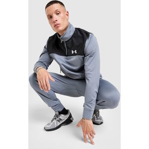 Under Armour Brawl 1/4 Zip Sweatshirt - Grijs- Heren, Grijs