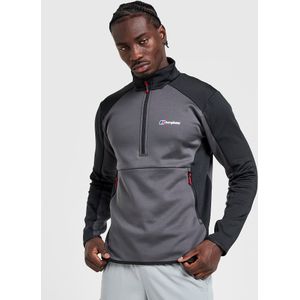 Berghaus Sidley 1/2 Zip Top - Grijs- Heren, Grijs