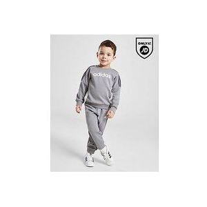 adidas Linear Crew Tracksuit Infant - Grey, Grey