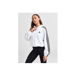 adidas 3-Stripes Woven Lightweight Jacket - White- Dames, White