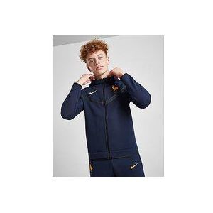 Nike France Tech Fleece Hoodie Junior - Navy - Kind, Navy
