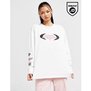 adidas Originals Motorsport Long Sleeve T-Shirt - White- Dames, White