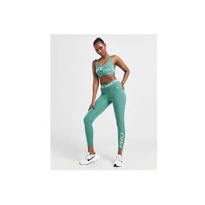 Nike Nike Pro Dri-FIT Legging met halfhoge taille en graphic voor dames - Green- Dames, Green