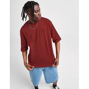 adidas Originals Oversized 3-Stripes T-Shirt - Rood- Heren, Rood