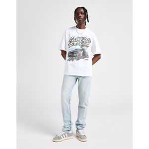 Supply & Demand Washed Core Slim Jeans - Blauw- Heren, Blauw