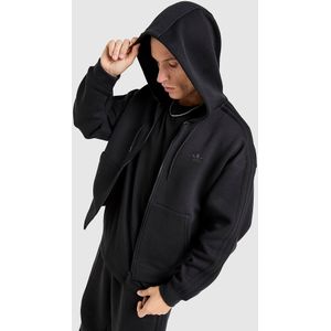 adidas Originals SST Spacer Full Zip Hoodie - Zwart- Heren, Zwart