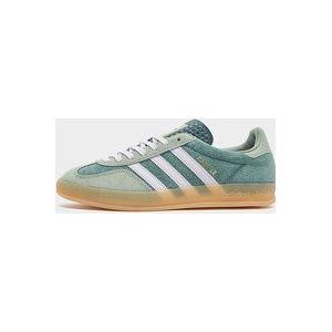 adidas Originals Gazelle Indoor - Mineral Green / Silver Dawn / Silver Green- Dames, Mineral Green / Silver Dawn / Silver Green